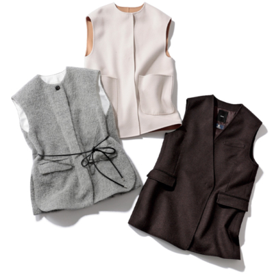 電車通勤ママへ！コート未満の【ウールジレ】で寒暖差オシャレ革命