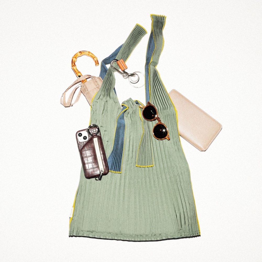 プレコのバッグはコンパクトになり便利