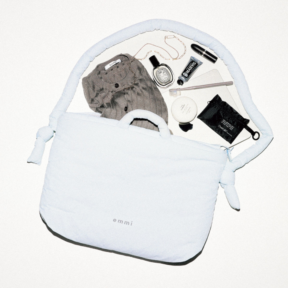 エミのパフィーバッグは大容量なのが嬉しい