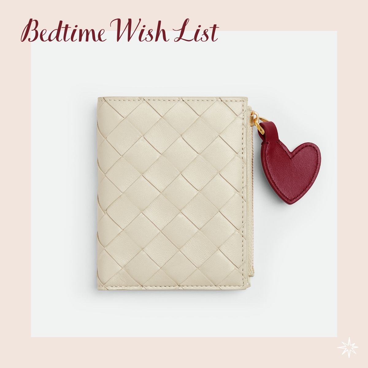 大人が持てるハート！【ボッテガ・ヴェネタ】のスモールウォレット