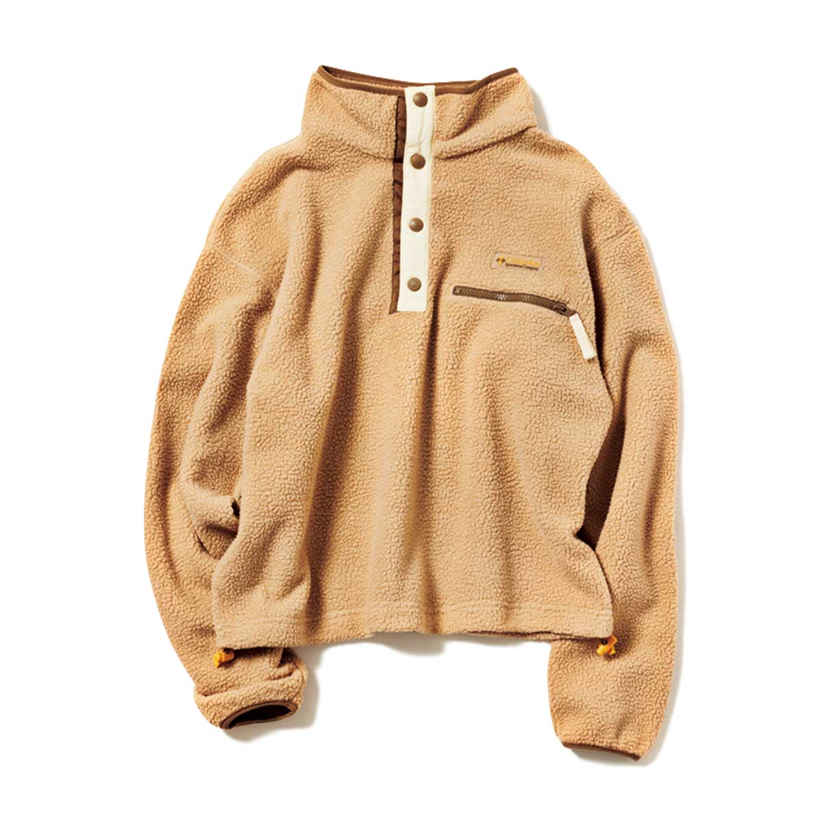 コロンビアのプルオーバー型のフリースジャケット