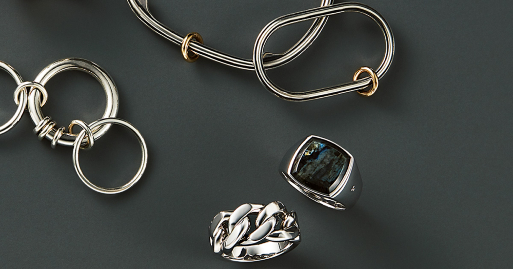 ヒロタカとトムウッドとスピネリキルコリンの地金ジュエリー