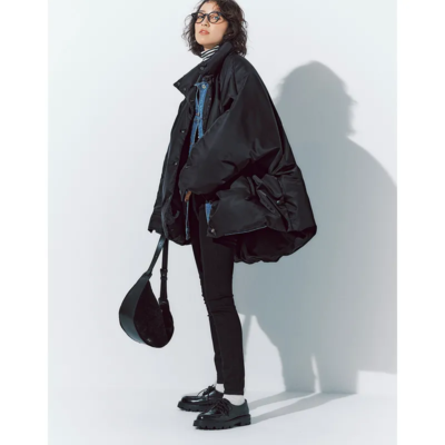 冬の足元に【ローファー】がキレイめ！ボリュームアウターとも好相性