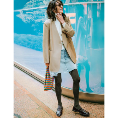 冬こそ【ミニスカ】コーデを！タイツ×メリージェーンで旬な着こなしに