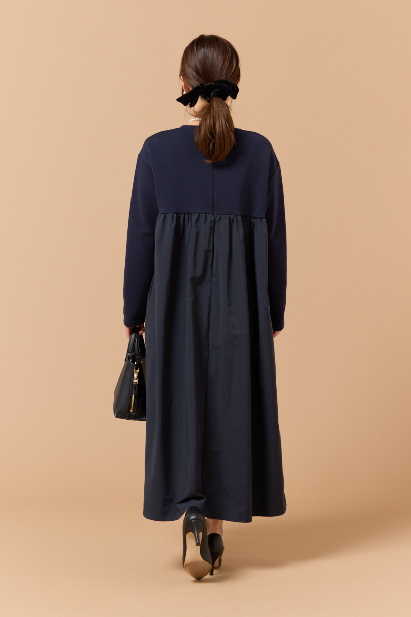 クラウドチームVERY長谷川侑奈の[ALEGRE]ドッキングワンピースコーデ