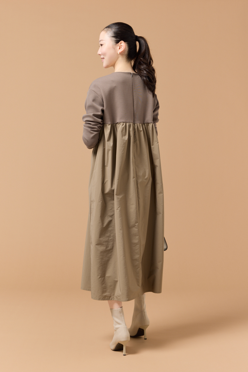 クラウドチームVERY川瀬愛の[ALEGRE]ドッキングワンピースコーデ