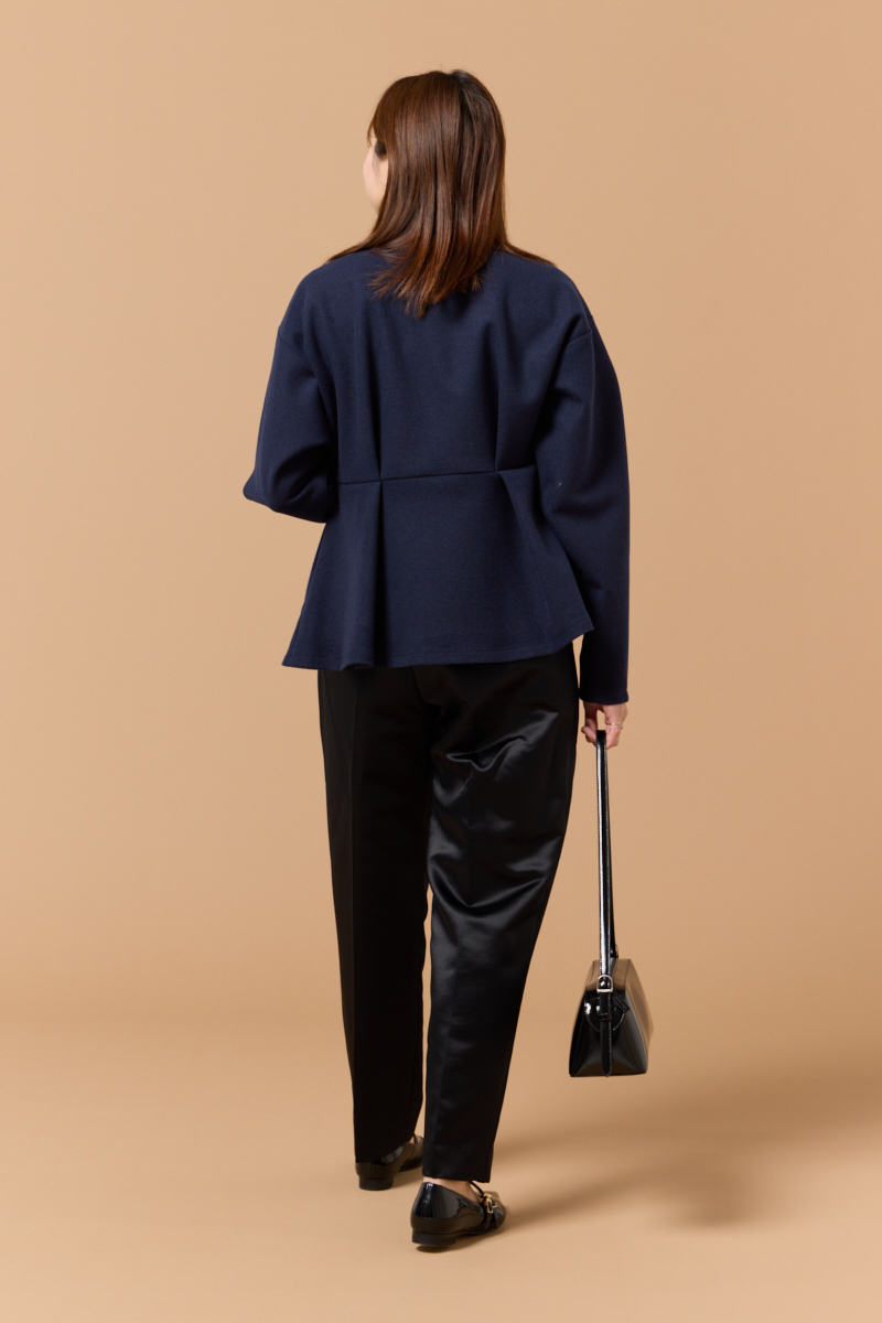 クラウドチームVERY竹内菜摘の[ALEGRE]ウールライクジャケットコーデ