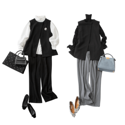 【卒園式・入園入学式】甘派「セットアップ」着回しコーデ3選！普段着にも