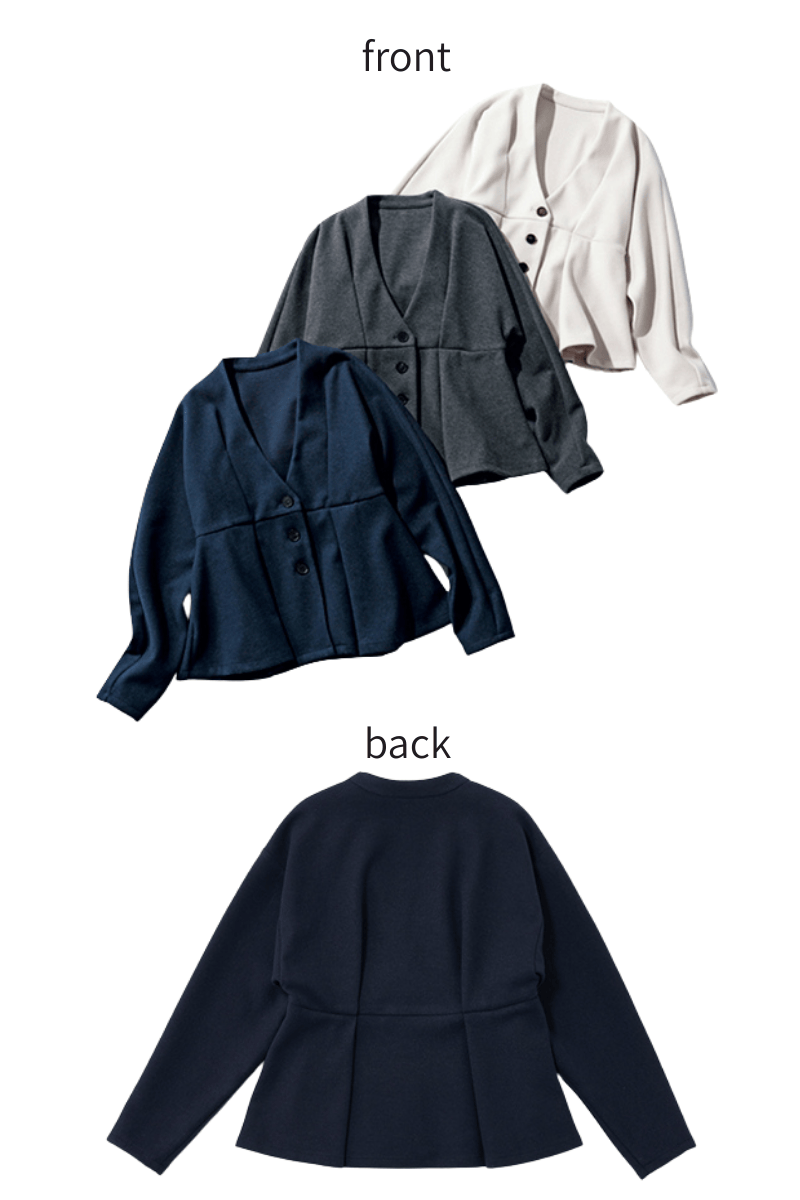 [ALEGRE]ウールライクジャケット