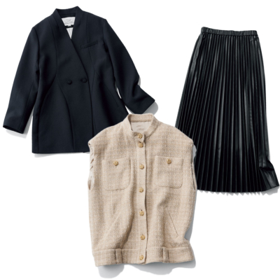 春まで着回す【キレイめワードローブ】5選！体形カバーと旬見えを両立