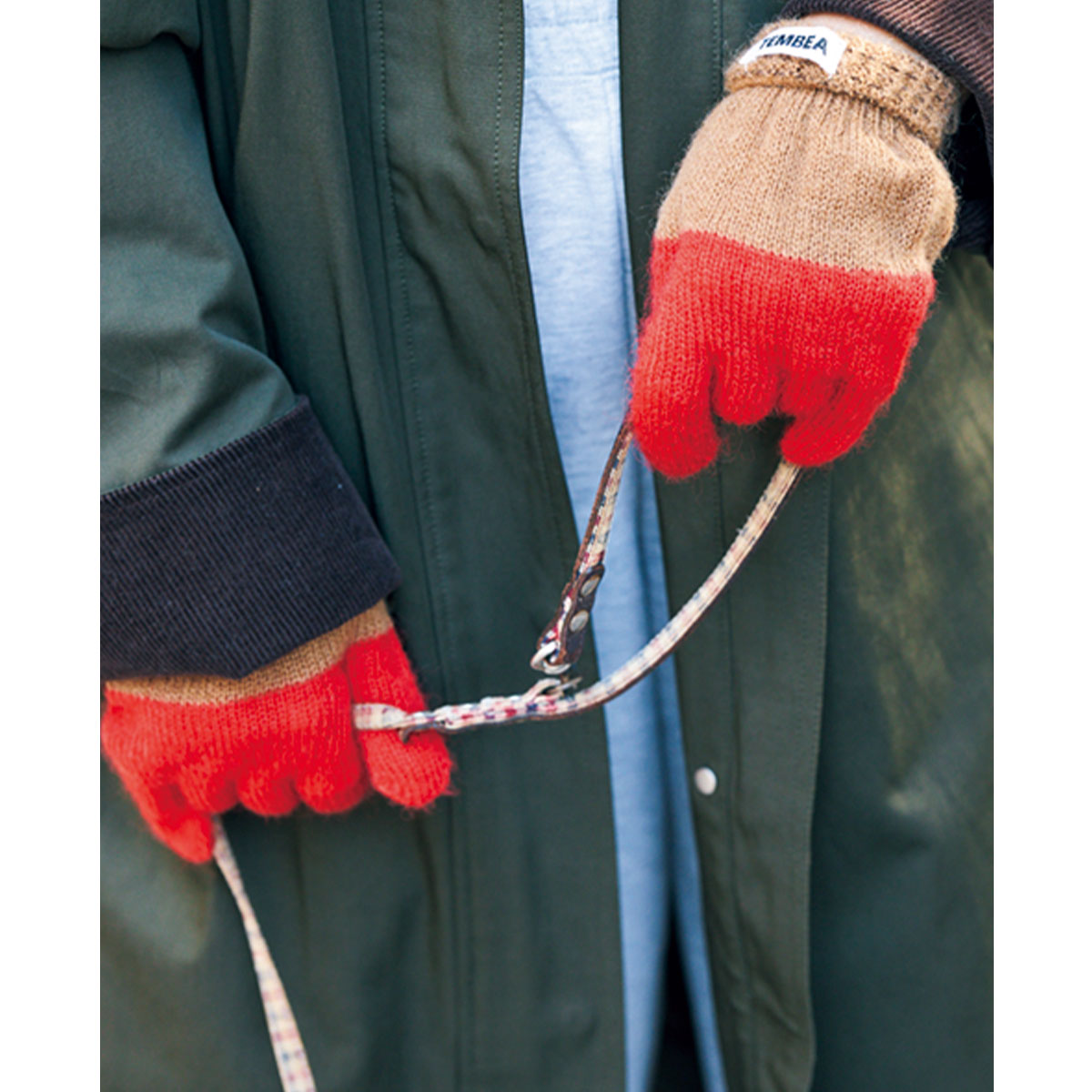 木村幼奈さん愛用の手袋