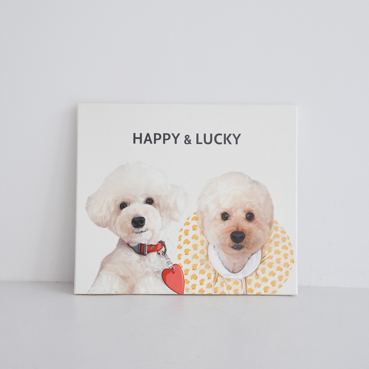 coconalaでオーダーの似顔絵アート