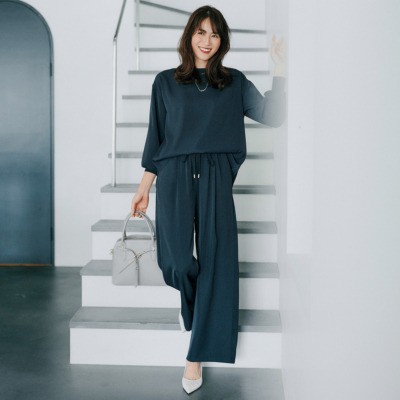 楽ちんなのにきちんと見える【大人のセットアップ】は仕事&セミオケージョンにも！