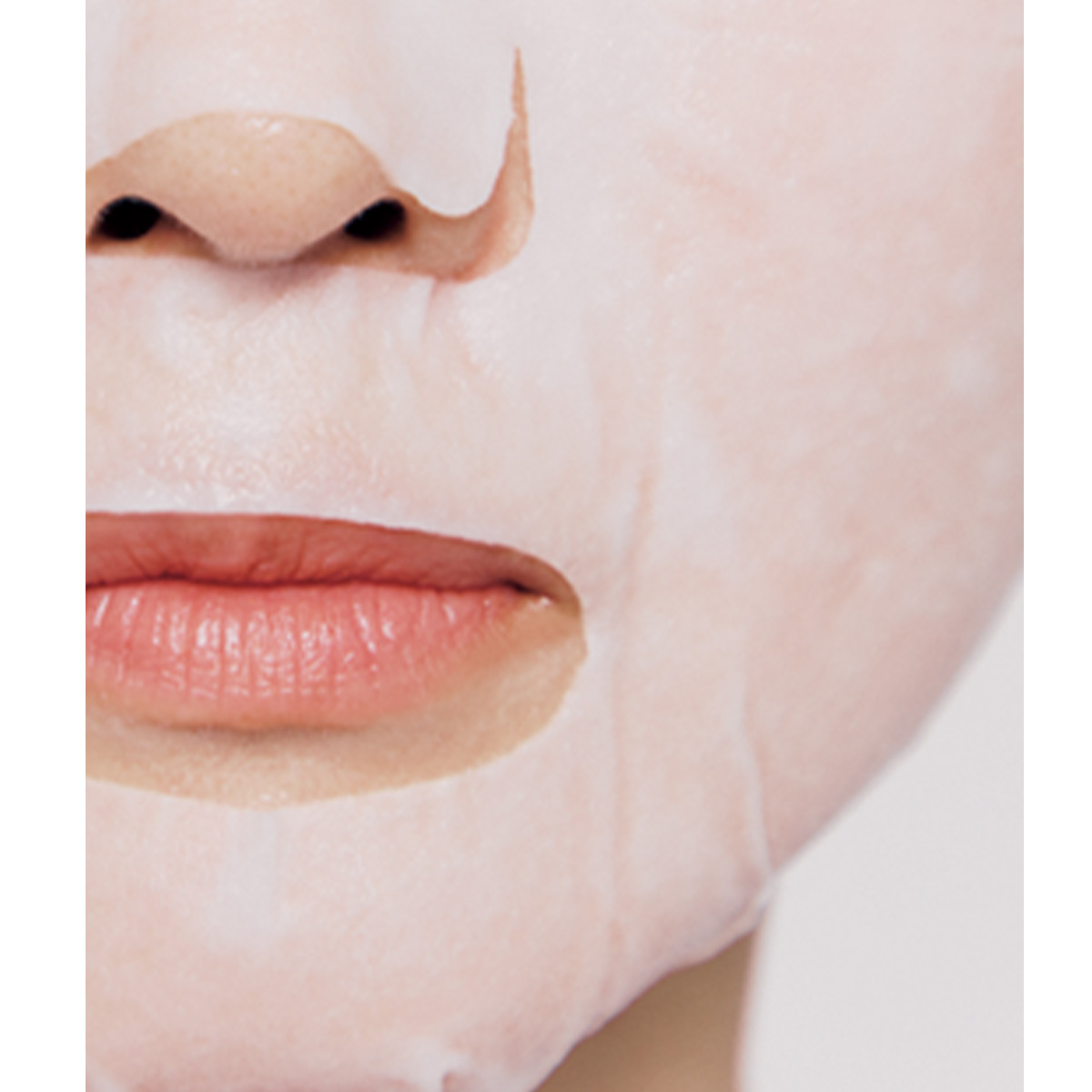 口周りの寄りカット