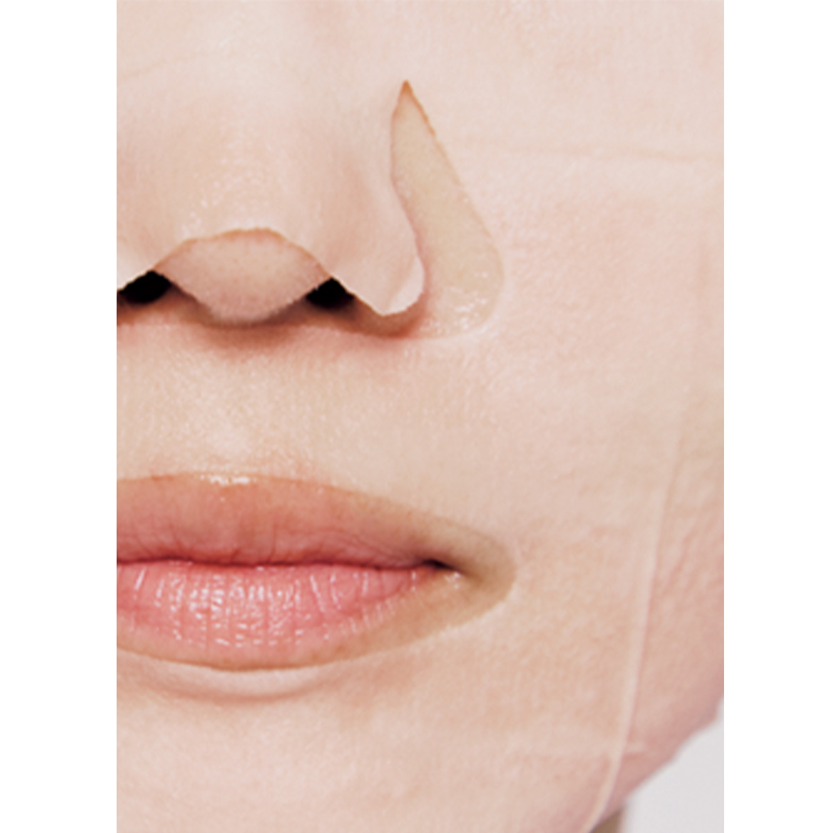 口周りの寄りカット