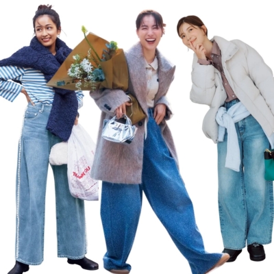 【ブルーデニム】で「冬服に飽きた」を解決！2〜3月の春めく防寒コーデ8選