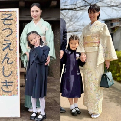 【卒園式】脱・ネイビーでハレの日に着物！なママ、増えてます＜SNAP4選＞