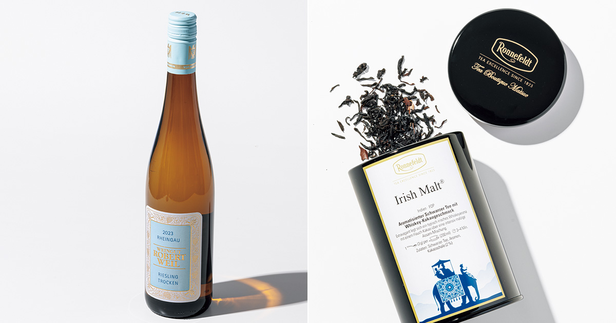 佐藤ありささんが手土産にしている紅茶とワイン