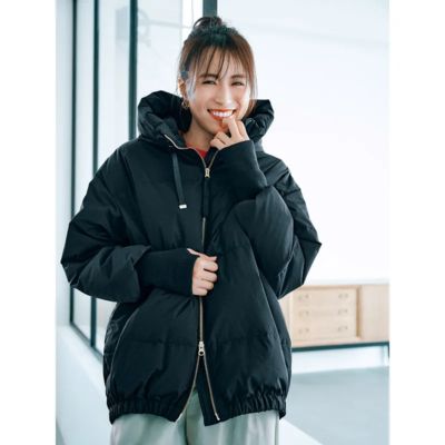 真冬の防寒に【今どきダウン】はオーバーサイズ！丸みフォルムで優しい印象に