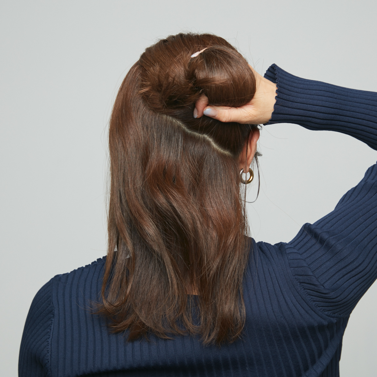 Wくるりんぱヘアアレンジ