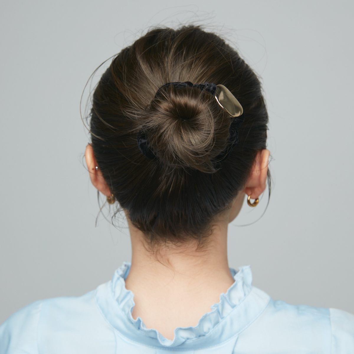 シュシュ＆カチューシャヘアアレンジ