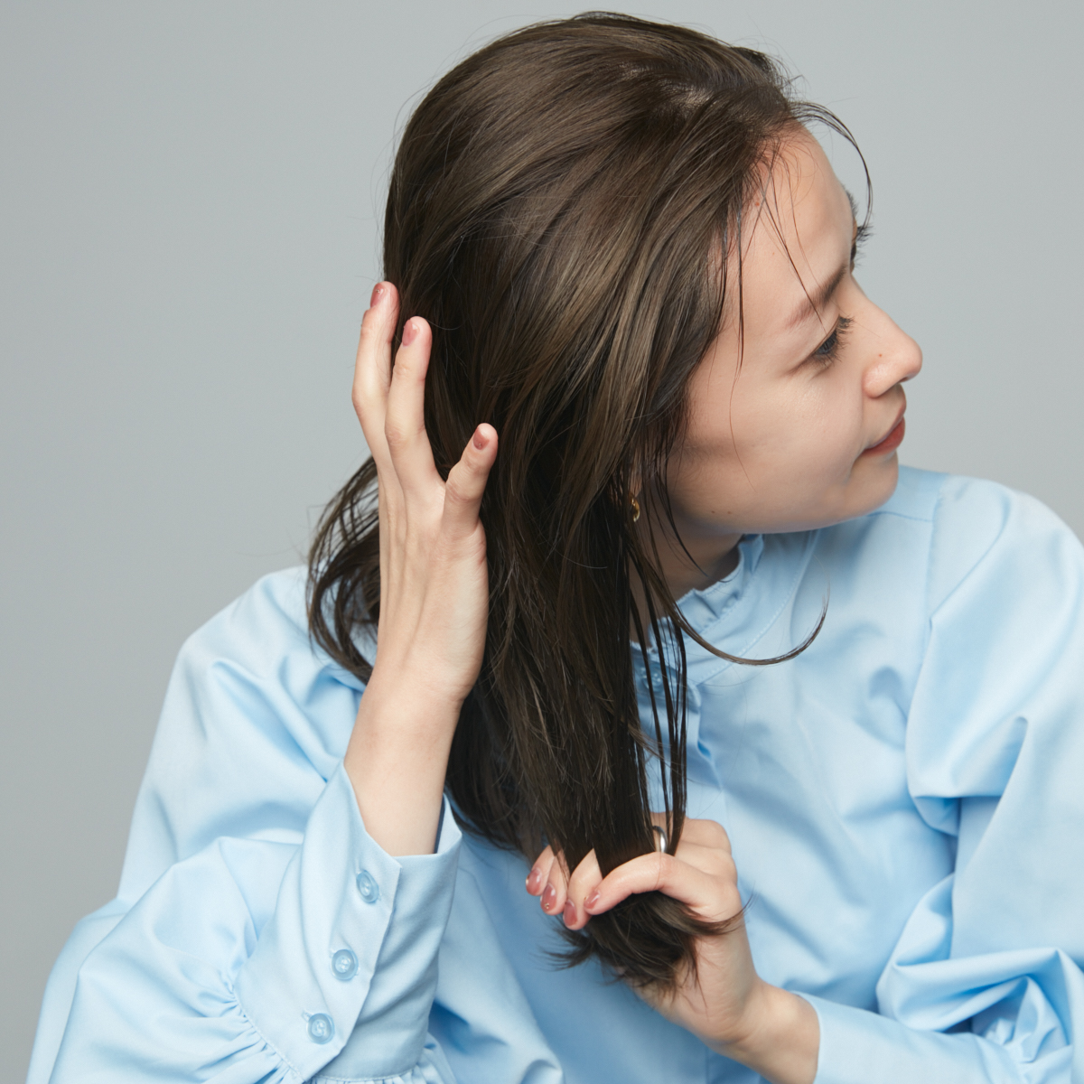 シュシュ＆カチューシャヘアアレンジ