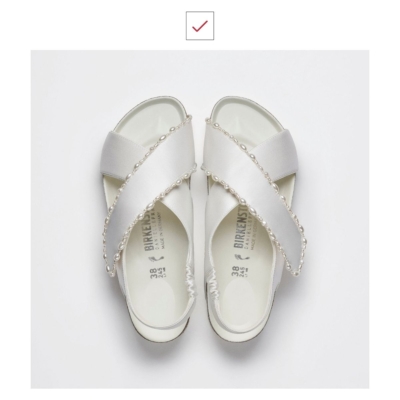 【ビルケン】の特別な「パール」サンダル＜ベッドで妄想ウィッシュリスト＞