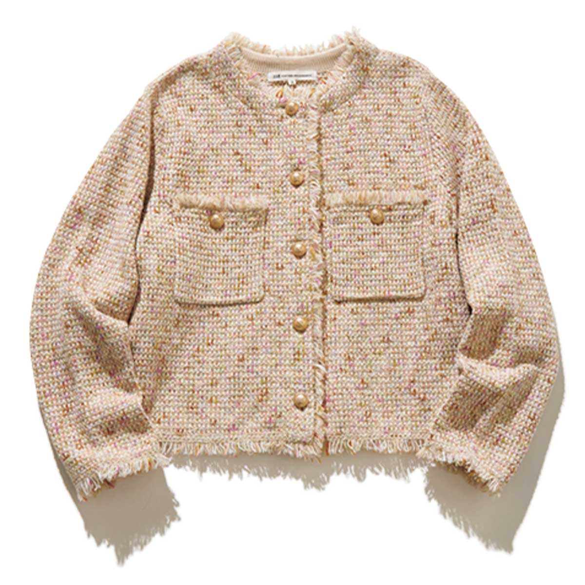 23区のニットツイードジャケット