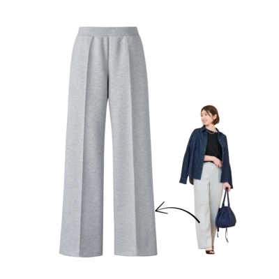 【ユニクロ】ママ必見の新作パンツ3選！仕事も公園も「ラクちん＆キレイ」