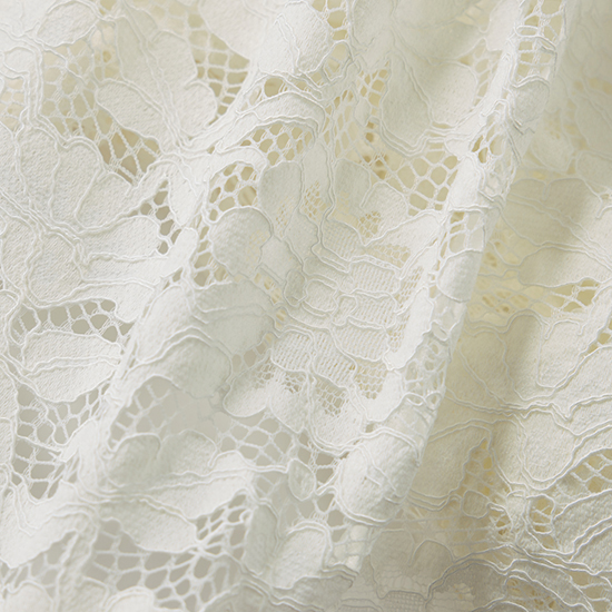 [THREE SQUARE]ペプラムレースブラウス