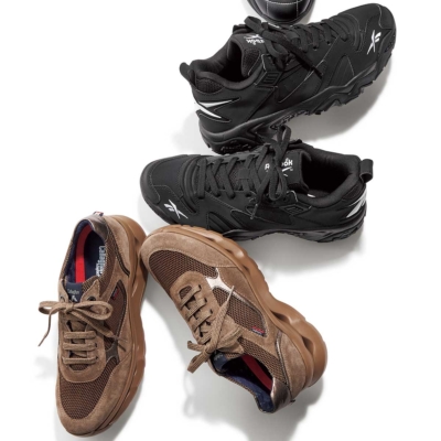 上品スポーティ派の「スニーカー」はシックな“黒”と”ブラウン”に人気集中！