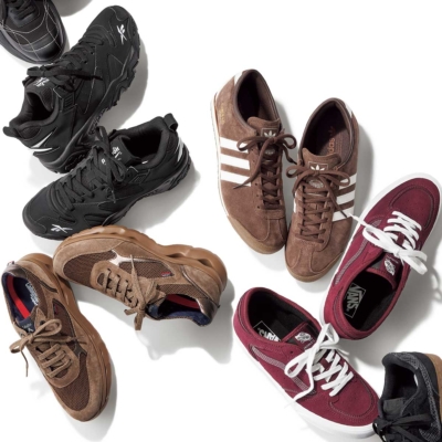 スポーティママの足元は”ブラウン系”が新潮流！【都会派スニーカー６選】アディダス、リーボックetc.