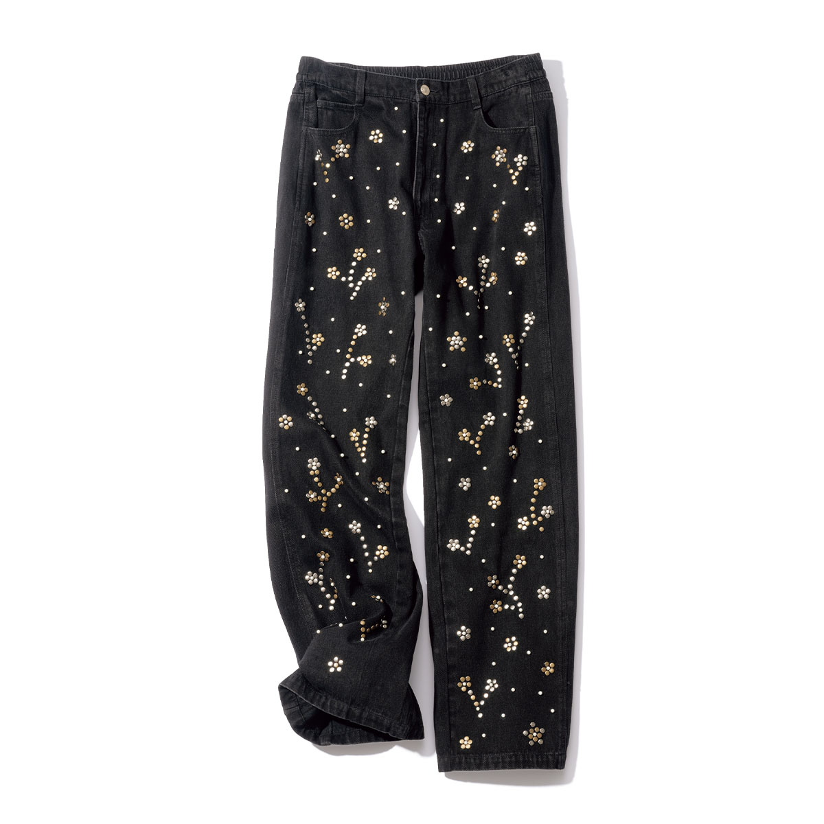 シー ニューヨークのスタッズデニムパンツ