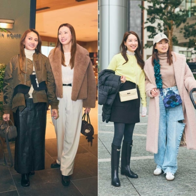 【SNAP】話題の新スポットで“着映えるオシャレ”を楽しむママ発見！