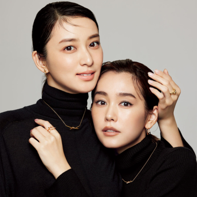 【ティファニー】武井咲さん＆桐谷美玲さんが「お揃いジュエリー」で登場！