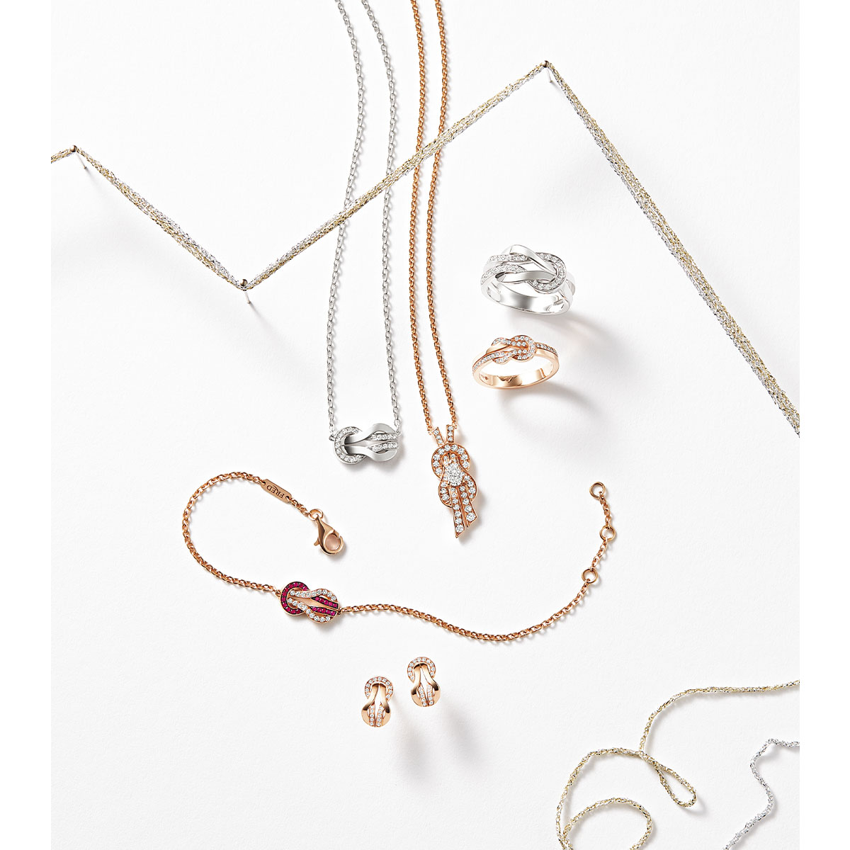 フレッドのシャンスアンフィニのシリーズのジュエリー