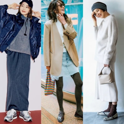 大人に穿く【スカートコーデ7選】マンネリしがちな冬服に華やかさを！