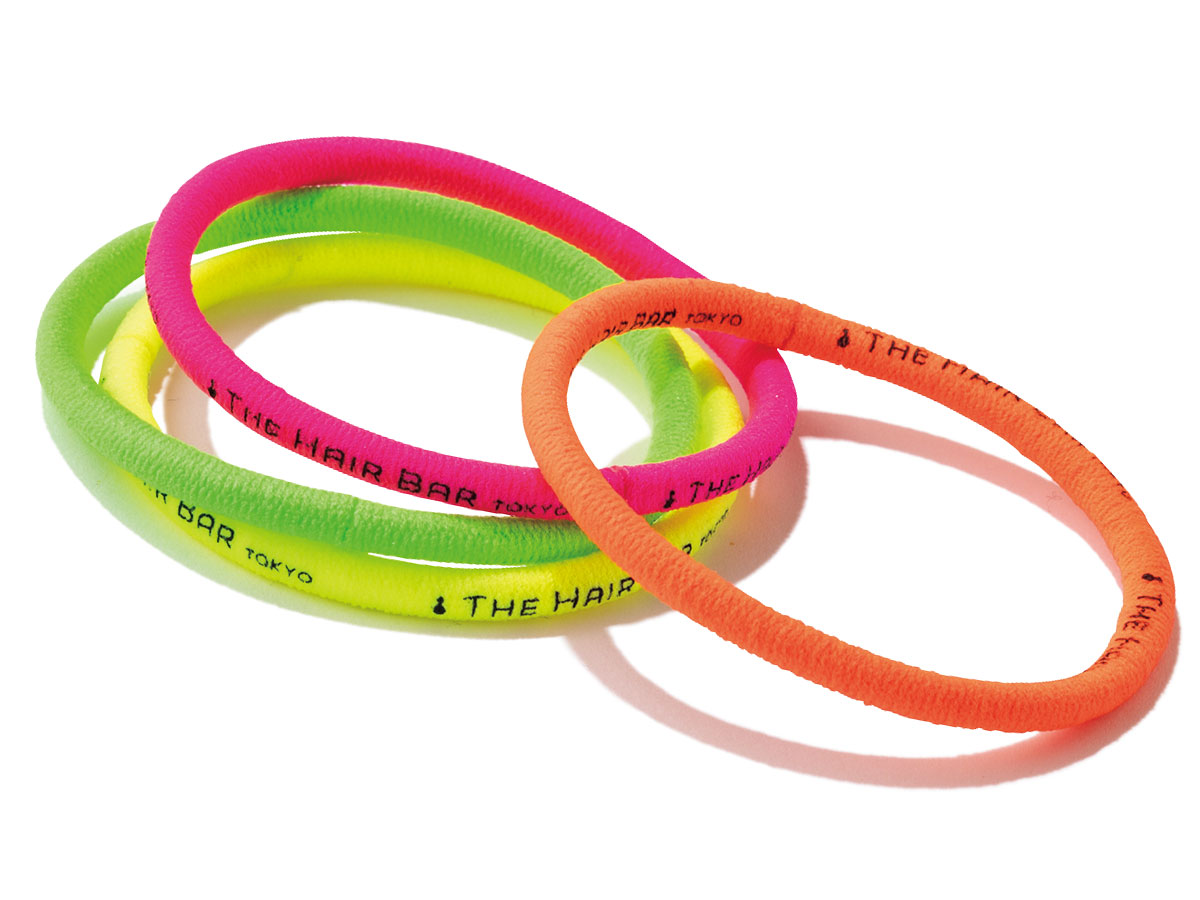 ザ ヘア バー トウキョウのネオンカラーゴム