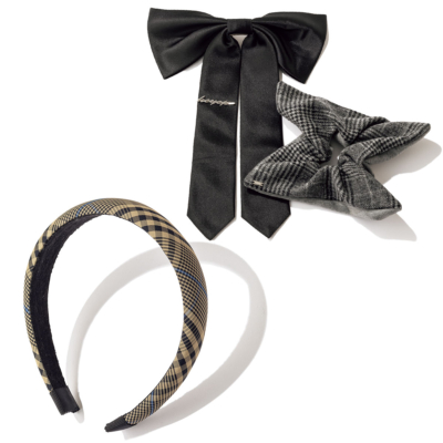 【ボブにもロングにも】シュシュ、カチューシャetc. 簡単こなれる上品ヘアアクセ５選