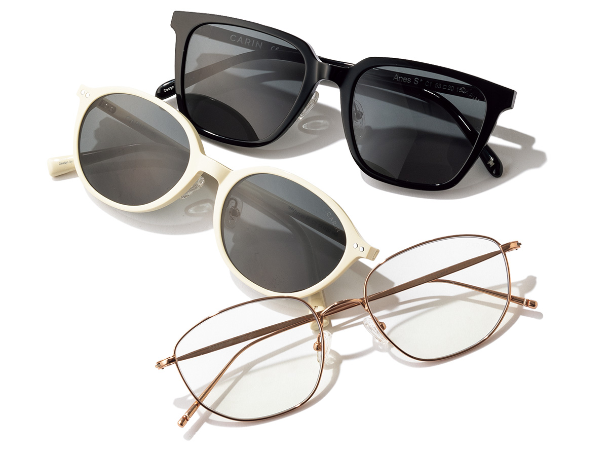 CARINのアイウエア