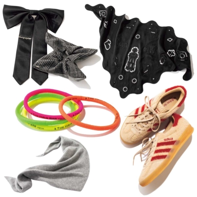 冬から春へのオシャレは「盛れる小物」一点突破！【スニーカー、ヘアアクセ、メガネetc.】