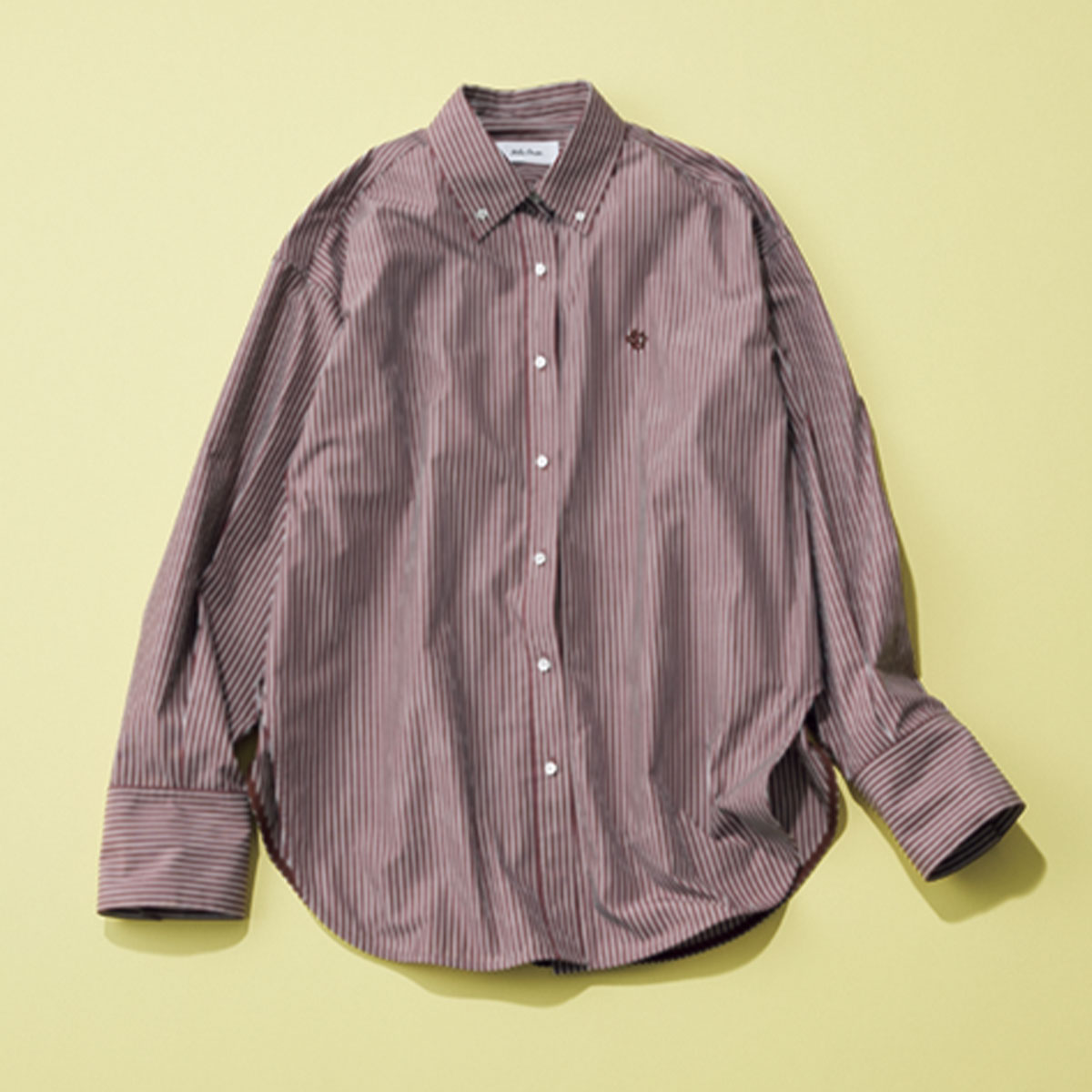 ミラオーウェンのストライプシャツ