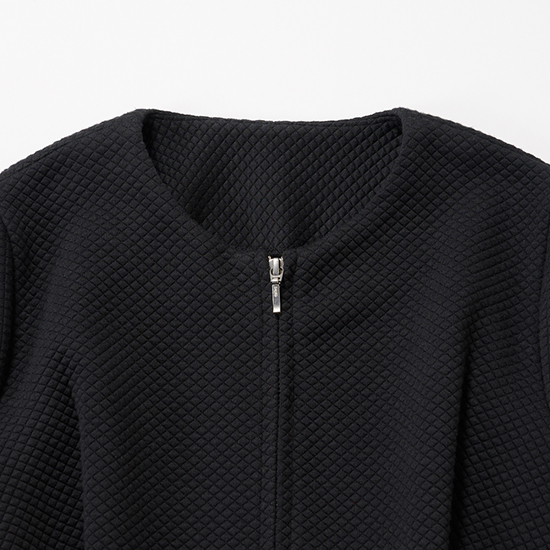 [THREE SQUARE]バルーンコンビブルゾン