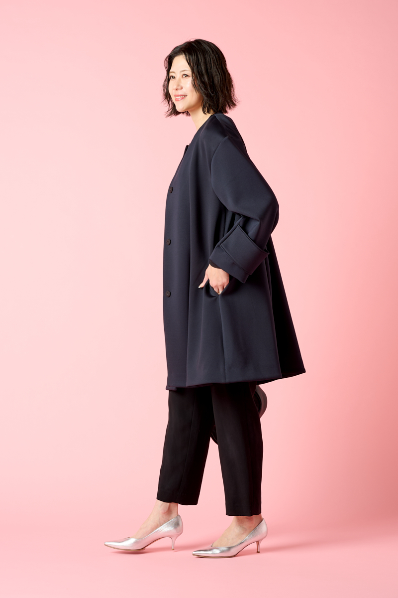 クラウドチームVERY田村まどかの春アウターコーデ