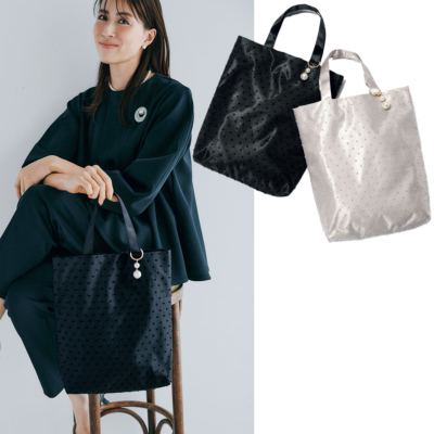 【卒入園式・卒入学式】これがあると安心！『高見えサブバッグ』〈2個持ちママに〉