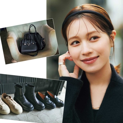 キレイめ代表・楫真梨子さんの【産後オシャレ事情】“華やぎ”シフトした理由は？