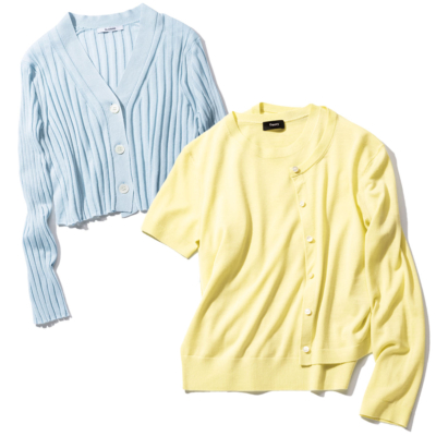 春の羽織りに「キレイ色カーデ」が優秀！グレーパンツと相性のいい4選