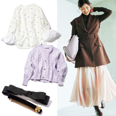 産後ママの『今っぽオシャレ』アイディア集！頑張らずにサマになる甘トップス、ヘアアクセetc.