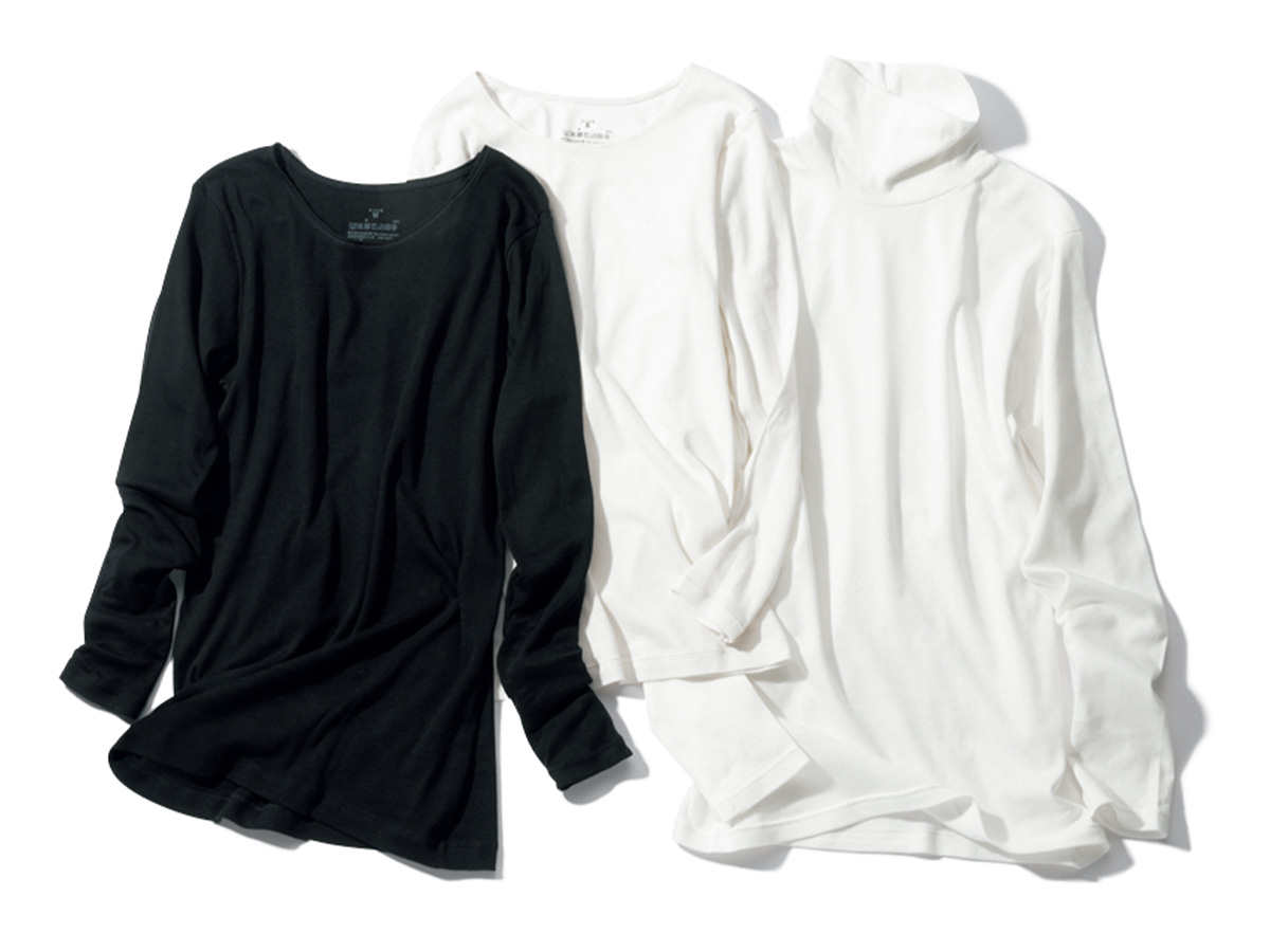 直接肌にあたってもチクチクしない無印のあったか綿インナーはストック買い