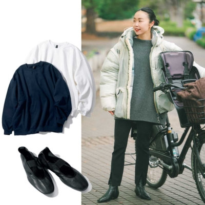 無印良品、ZARAが優秀！「自転車でも洒落てる人」は何が違う？“高コスパMIX”なコーデ術